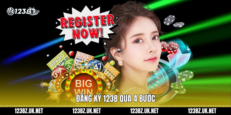 Đăng ký 123B qua 4 bước