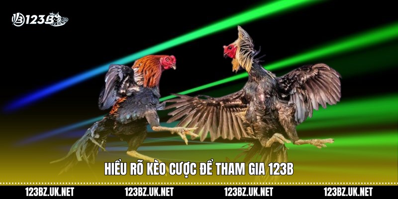 Hiểu rõ kèo cược để tham gia 123B