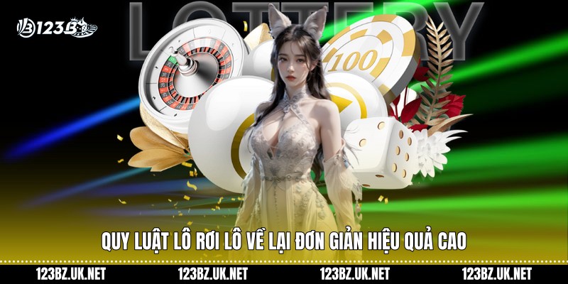 Quy luật lô rơi lô về lại đơn giản hiệu quả cao