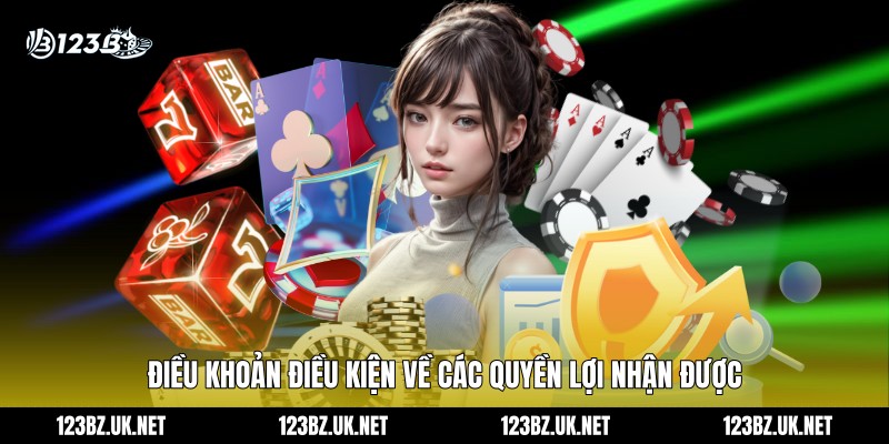 Điều khoản điều kiện về các quyền lợi nhận được
